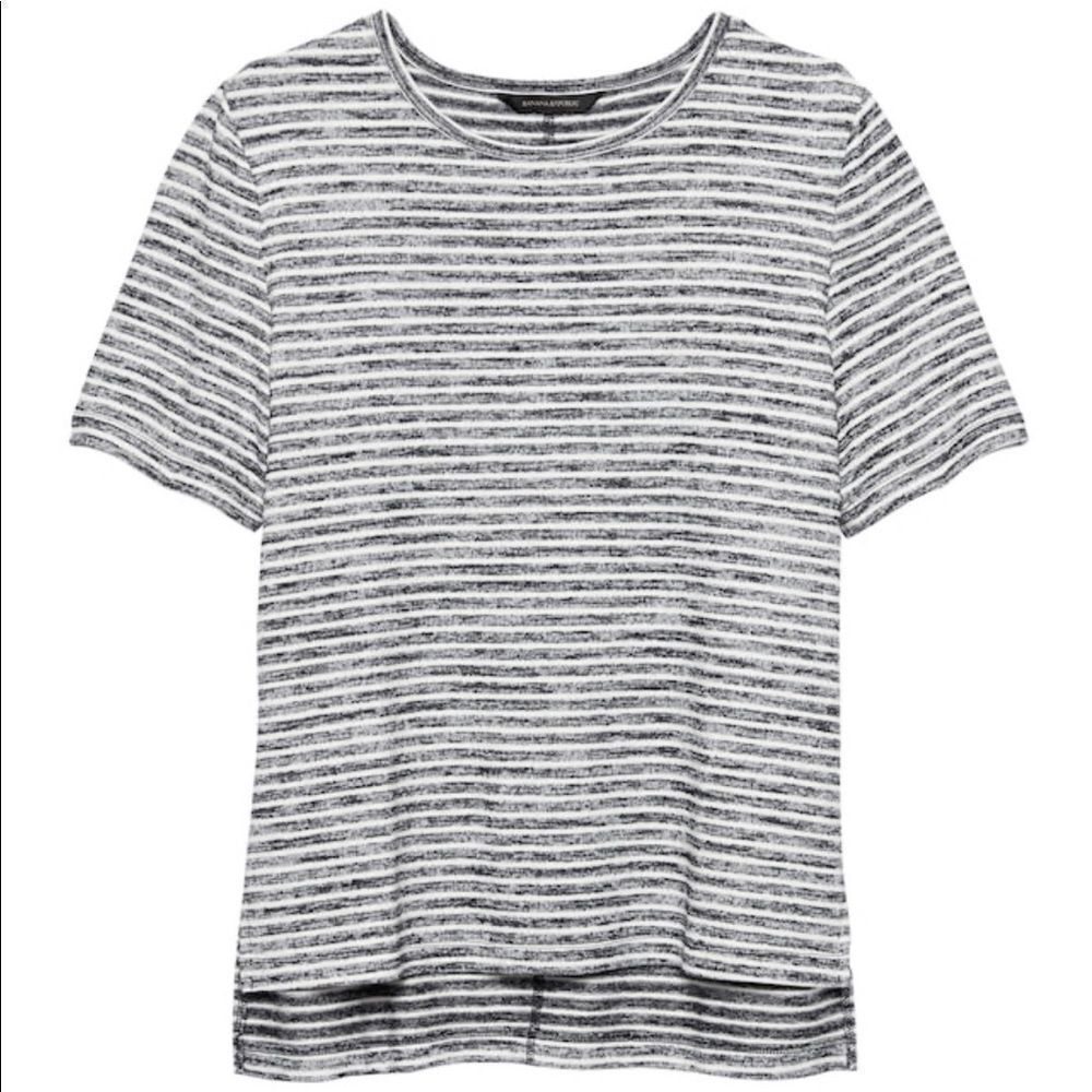 NWT Banana Republic Luxespun Boyfriend Tee XXSP